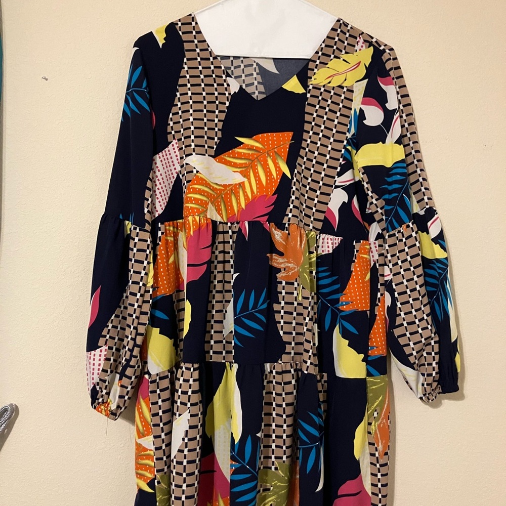 Blouse Women’s Large Multicolored
